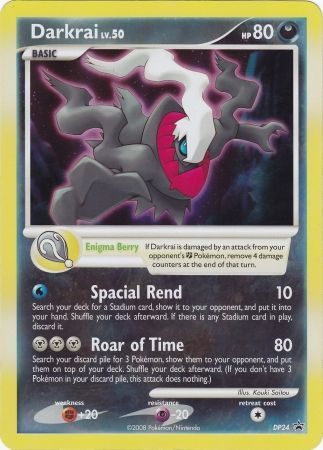 Darkrai (DP24) (Jumbo Card) [Diamond & Pearl: Black Star Promos] For Cheap