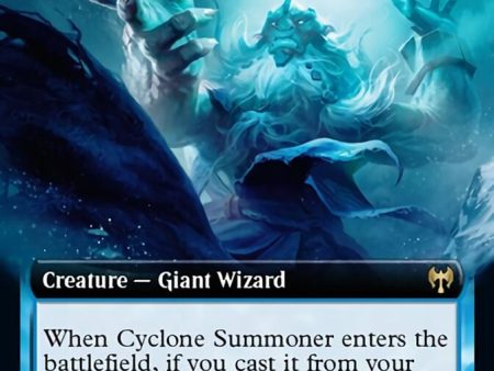 Cyclone Summoner (Extended Art) [Kaldheim] Online now