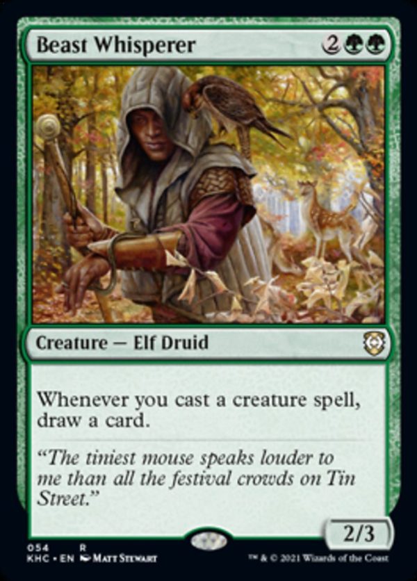 Beast Whisperer [Kaldheim Commander] Online now