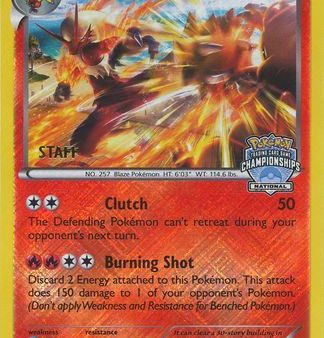 Blaziken (14 111) (Staff National Championship Promo) [XY: Furious Fists] Online now