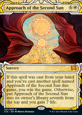 Approach of the Second Sun (Foil Etched) [Strixhaven: School of Mages Mystical Archive] Online Sale