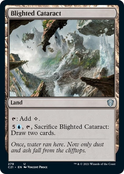 Blighted Cataract [Commander 2021] Supply