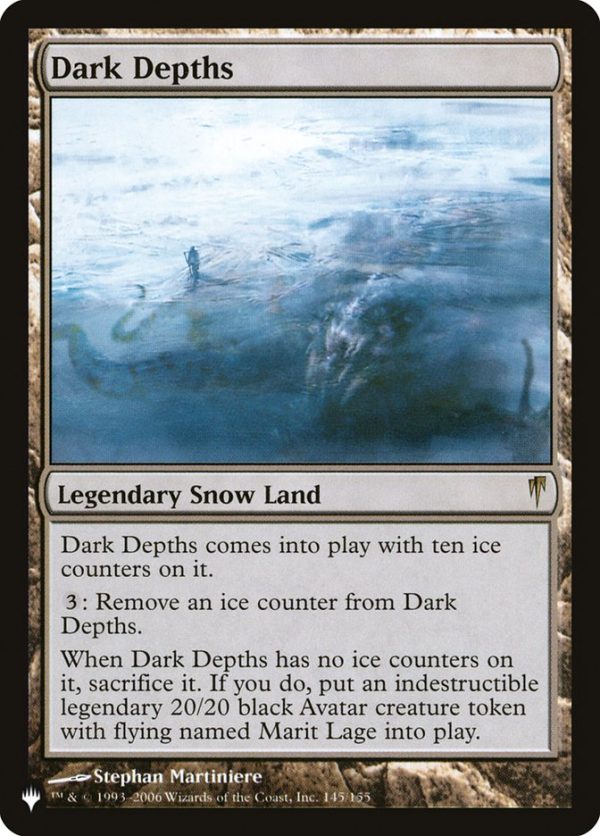 Dark Depths [The List] Cheap