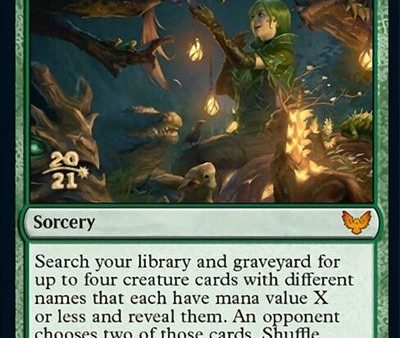 Ecological Appreciation [Strixhaven: School of Mages Prerelease Promos] For Cheap