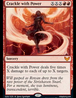 Crackle with Power [Strixhaven: School of Mages] Supply