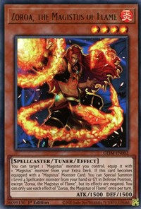 Zoroa, the Magistus of Flame [GEIM-EN002] Ultra Rare For Discount