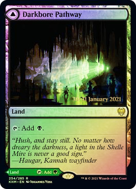 Darkbore Pathway    Slitherbore Pathway [Kaldheim Prerelease Promos] Cheap