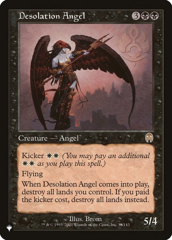 Desolation Angel [The List] For Cheap