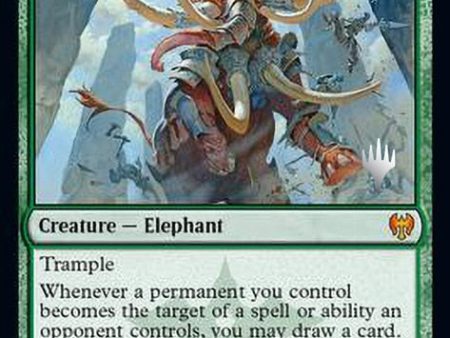 Battle Mammoth (Promo Pack) [Kaldheim Promos] Hot on Sale