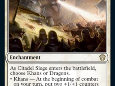 Citadel Siege [Commander 2021] Online now