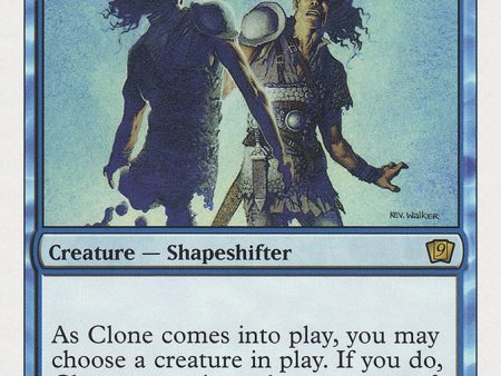 Clone (9th Edition) [Oversize Cards] For Cheap