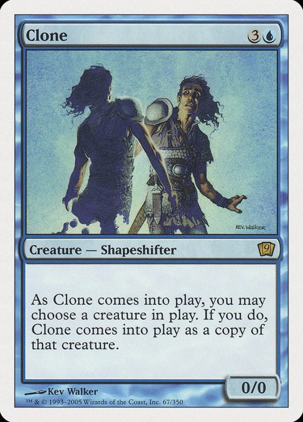 Clone (9th Edition) [Oversize Cards] For Cheap