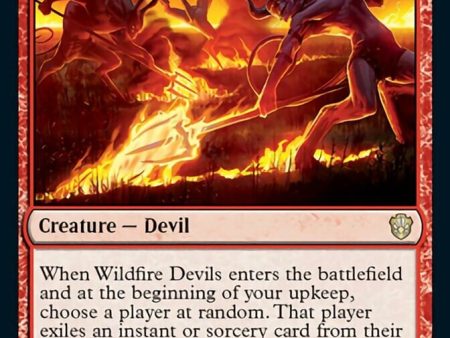 Wildfire Devils [Commander 2021] Online Hot Sale