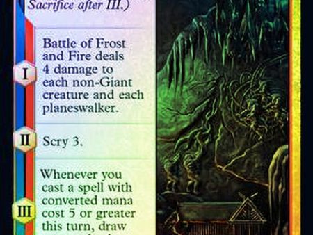 Battle of Frost and Fire [Kaldheim Prerelease Promos] For Cheap