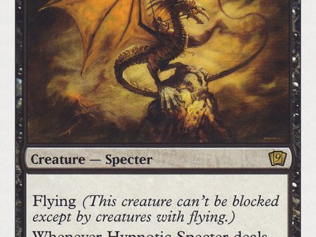 Hypnotic Specter (9th Edition) (Oversized) [Oversize Cards] For Cheap