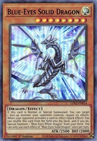 Blue-Eyes Solid Dragon (Blue) [LDS2-EN014] Ultra Rare Sale