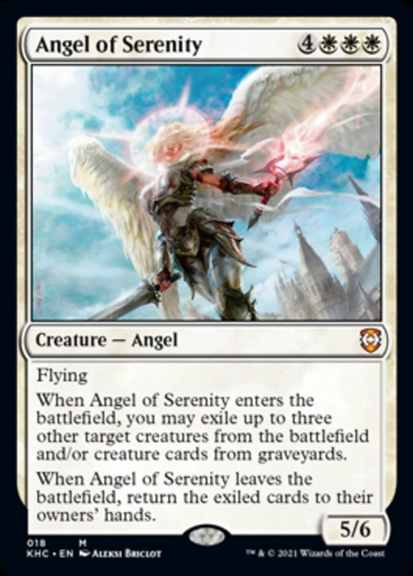 Angel of Serenity [Kaldheim Commander] Discount