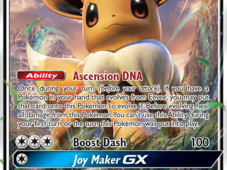 Eevee GX (SM176) (Jumbo Card) [Sun & Moon: Black Star Promos] Sale