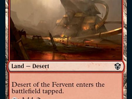 Desert of the Fervent [Commander 2021] Online now