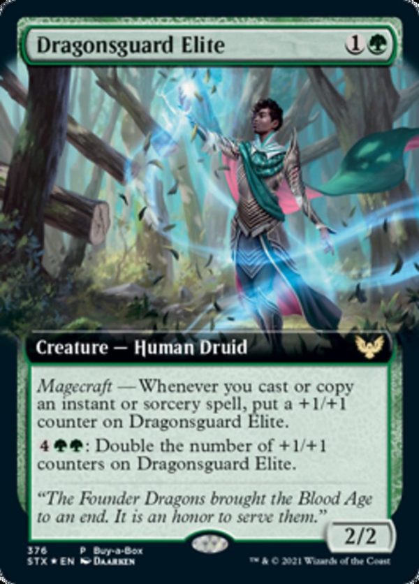 Dragonsguard Elite (Buy-A-Box) [Strixhaven: School of Mages Promos] Fashion