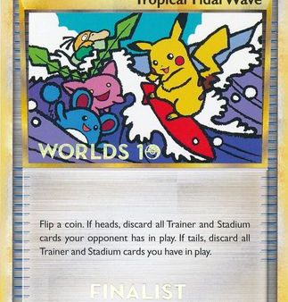 Tropical Tidal Wave (HGSS18) (Finalist) [HeartGold & SoulSilver: Black Star Promos] For Discount