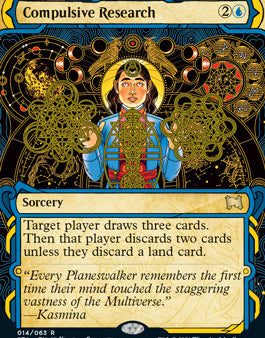 Compulsive Research (Foil Etched) [Strixhaven: School of Mages Mystical Archive] on Sale