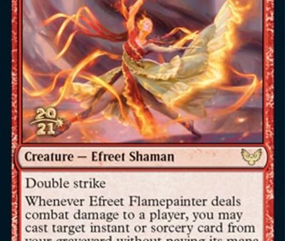 Efreet Flamepainter [Strixhaven: School of Mages Prerelease Promos] Online now