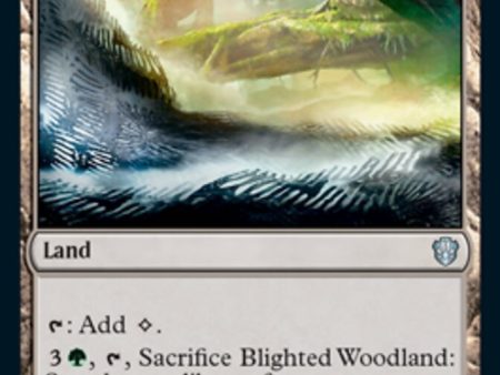 Blighted Woodland [Commander 2021] on Sale