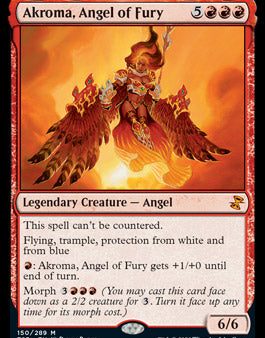 Akroma, Angel of Fury [Time Spiral Remastered] For Sale