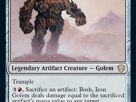 Bosh, Iron Golem [Commander 2021] Discount