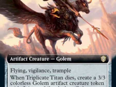 Triplicate Titan (Extended Art) [Commander 2021] Fashion