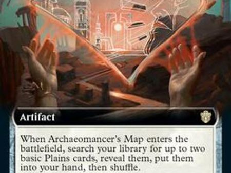 Archaeomancer s Map (Extended Art) [Commander 2021] Cheap