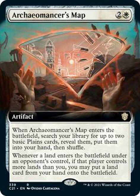 Archaeomancer s Map (Extended Art) [Commander 2021] Cheap