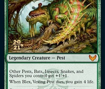 Blex, Vexing Pest    Search for Blex [Strixhaven: School of Mages Prerelease Promos] Hot on Sale