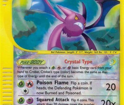 Crobat (10 12) [Box Topper] on Sale