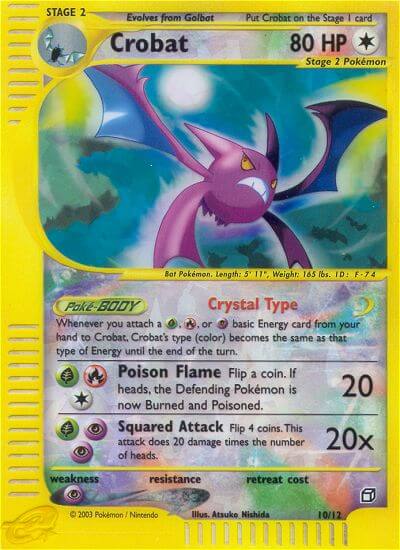 Crobat (10 12) [Box Topper] on Sale