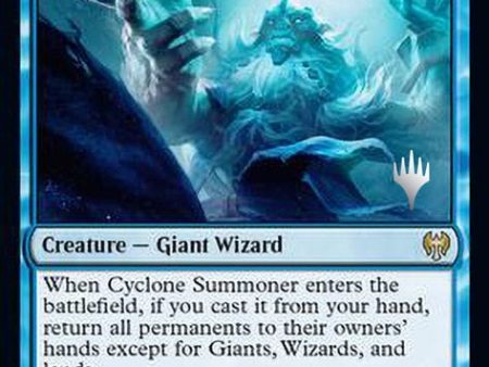 Cyclone Summoner (Promo Pack) [Kaldheim Promos] Fashion