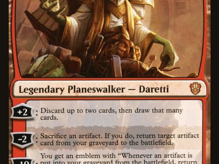 Daretti, Scrap Savant [Commander 2021] For Discount