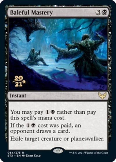 Baleful Mastery [Strixhaven: School of Mages Prerelease Promos] Discount