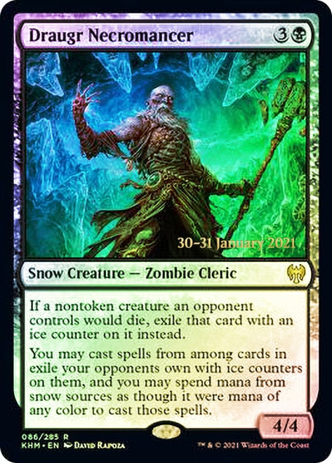 Draugr Necromancer [Kaldheim Prerelease Promos] Sale