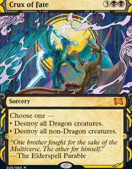 Crux of Fate (Foil Etched) [Strixhaven: School of Mages Mystical Archive] Cheap