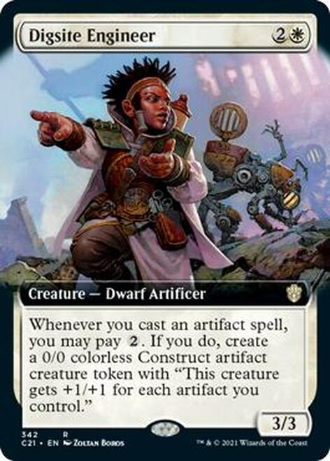 Digsite Engineer (Extended Art) [Commander 2021] For Cheap