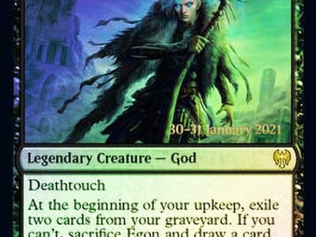 Egon, God of Death    Throne of Death [Kaldheim Prerelease Promos] Hot on Sale