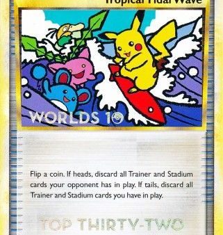 Tropical Tidal Wave (HGSS18) (Top 32) [HeartGold & SoulSilver: Black Star Promos] Online Sale