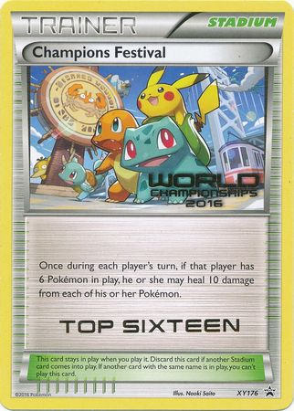 Champions Festival 2016 Top Sixteen (XY176) [XY: Black Star Promos] Sale