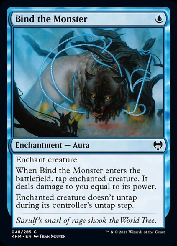 Bind the Monster [Kaldheim] Cheap