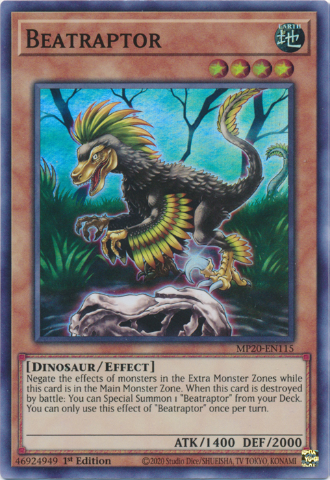 Beatraptor [MP20-EN115] Super Rare Supply