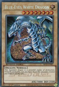 Blue-Eyes White Dragon (Secret) [SBCB-EN087] Secret Rare Hot on Sale