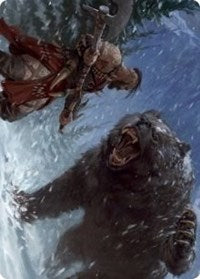 Blizzard Brawl Art Card [Kaldheim Art Series] For Sale