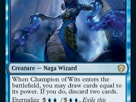 Champion of Wits [Commander 2021] For Cheap